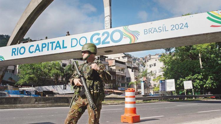 G20 liderleri Brezilya’da toplanıyor